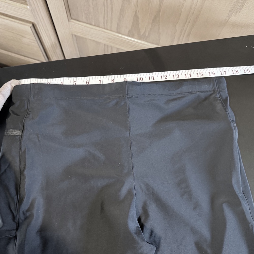 Arcweg Athletic Shorts Women 2XL Black Drawstring Zipper Pockets Hiking - Picture 6 of 8